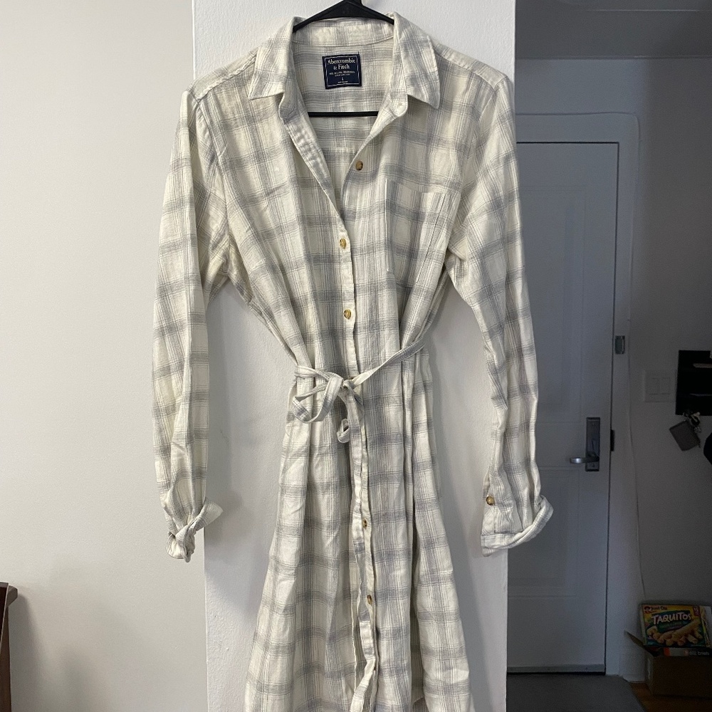 A&F flannel dress